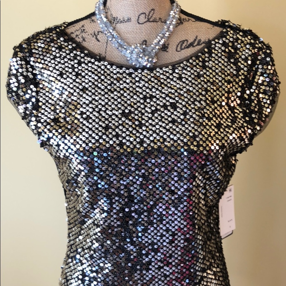 SLNY sequin dress - Picture 3 of 13